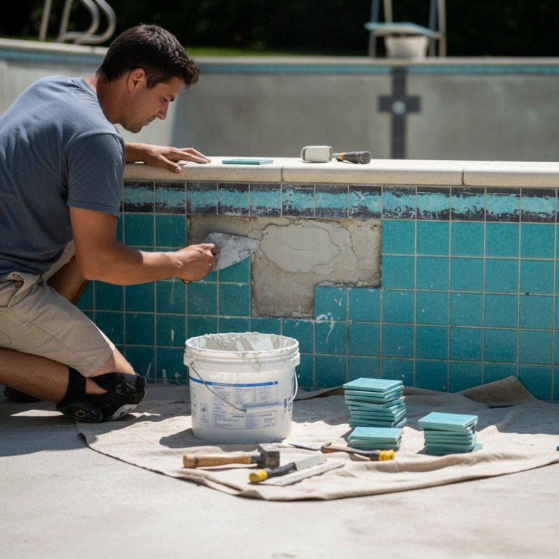 Pool Deck Repair